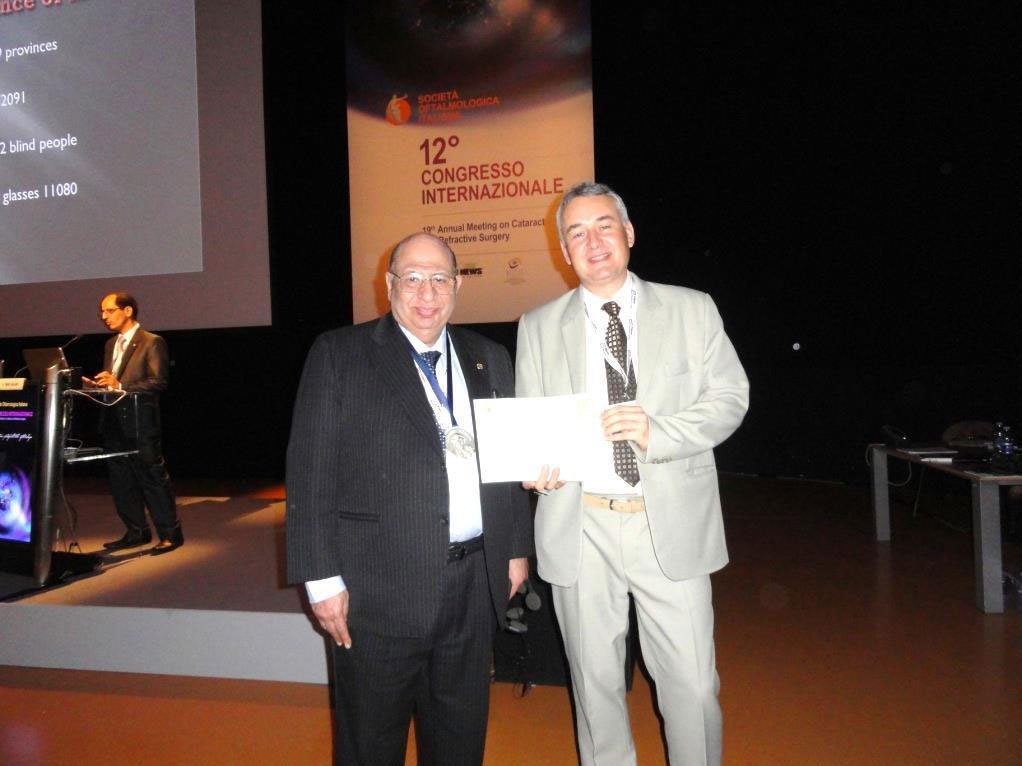 antonio-scarpa-medal-award-in-italy-2012